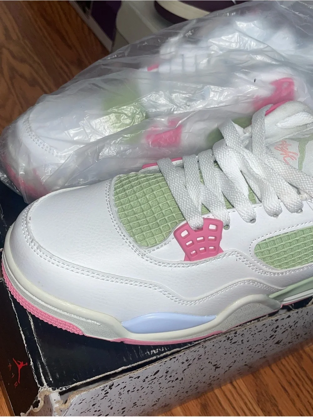 Jordan Air Jordan 4 Retro White Pink